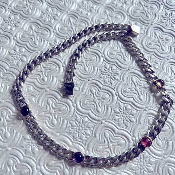 Sterling Designer necklace.